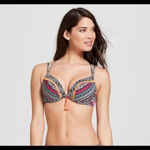 NWT Boho Bikini Top 36B, Shade & Shore *2/$10*